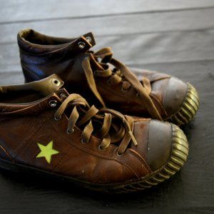converse varvatos brown one star sneakers mens size 8